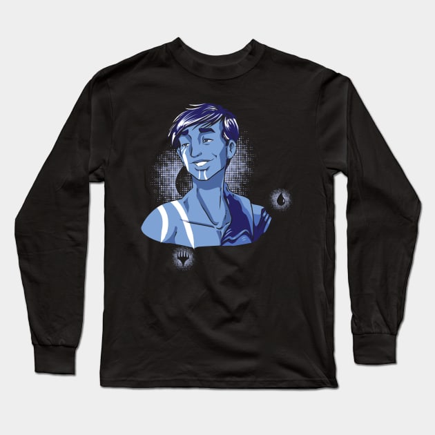 Jace, Blue Mage for Black Long Sleeve T-Shirt by EverTomorrow